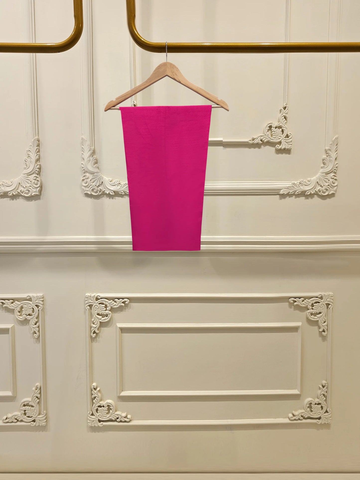 3 Piece - Pure Embroidered Cotton Net Suit S112196