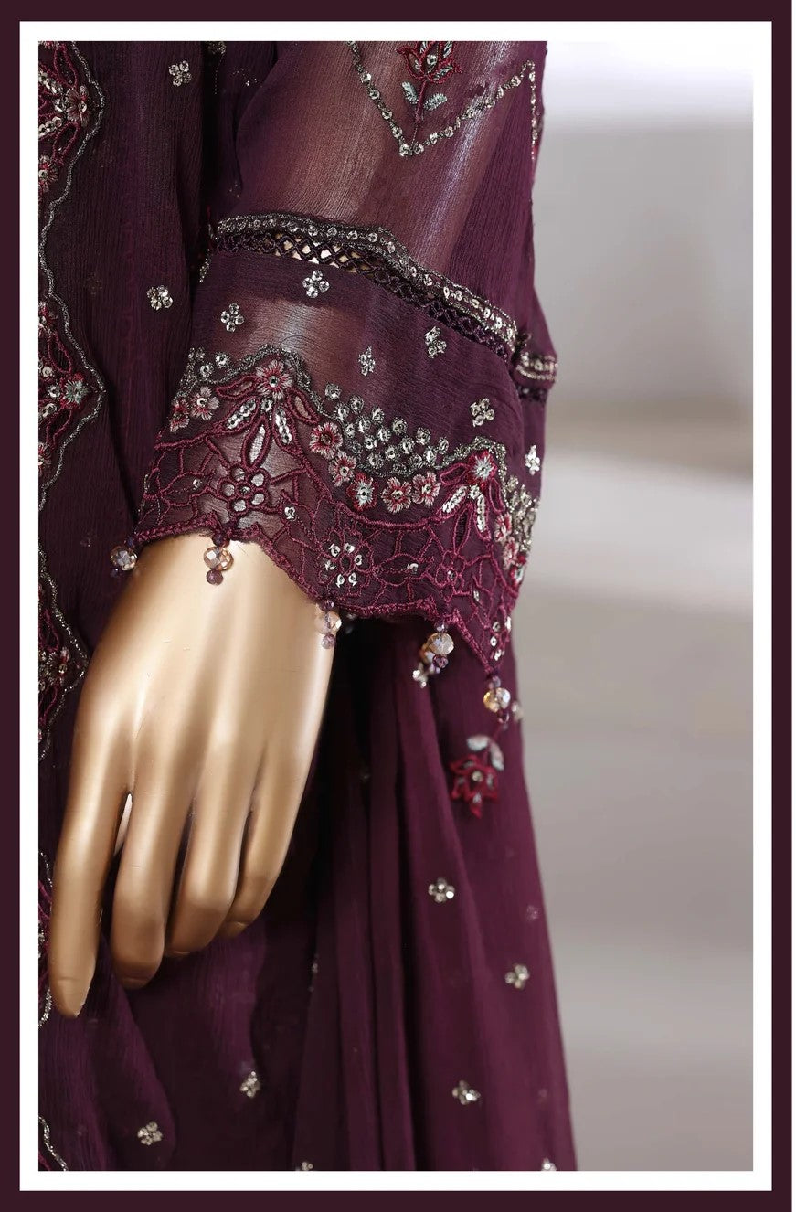 Sadabahar Afsanay Embroidered Chiffon Stitched - Luxe Chiffon Vol 14