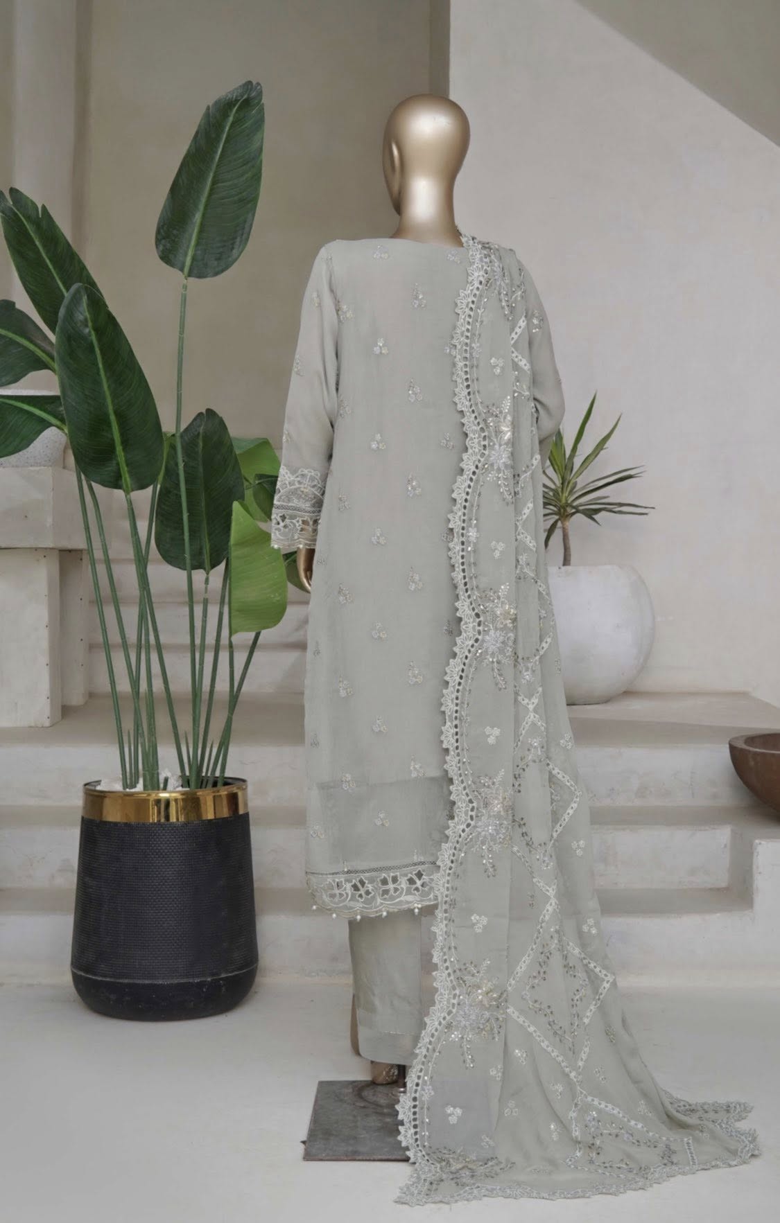 Sadabahar Afsanay Embroidered Chiffon Stitched - Luxe Chiffon Vol 13