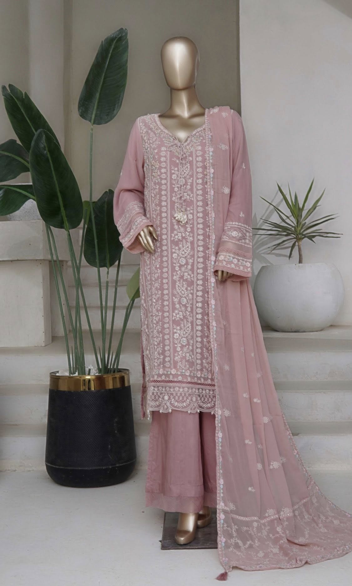 Sadabahar Afsanay Embroidered Chiffon Stitched - Luxe Chiffon Vol 13