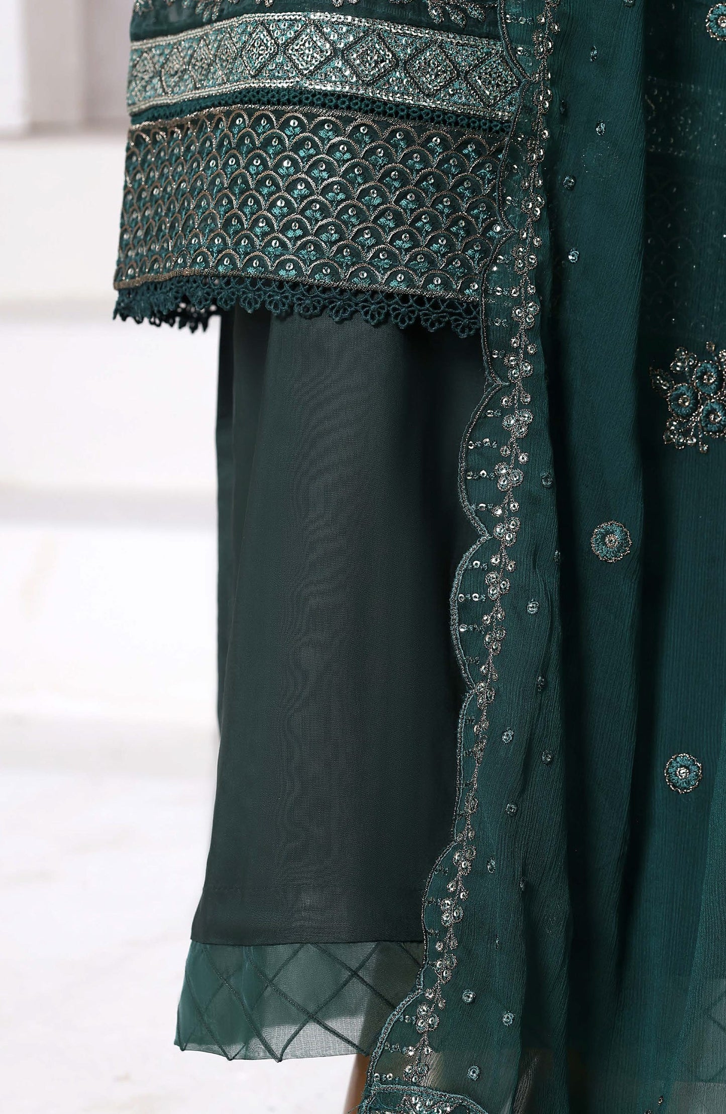 Sadabahar Afsanay Embroidered Chiffon Stitched - Luxe Chiffon Vol 14