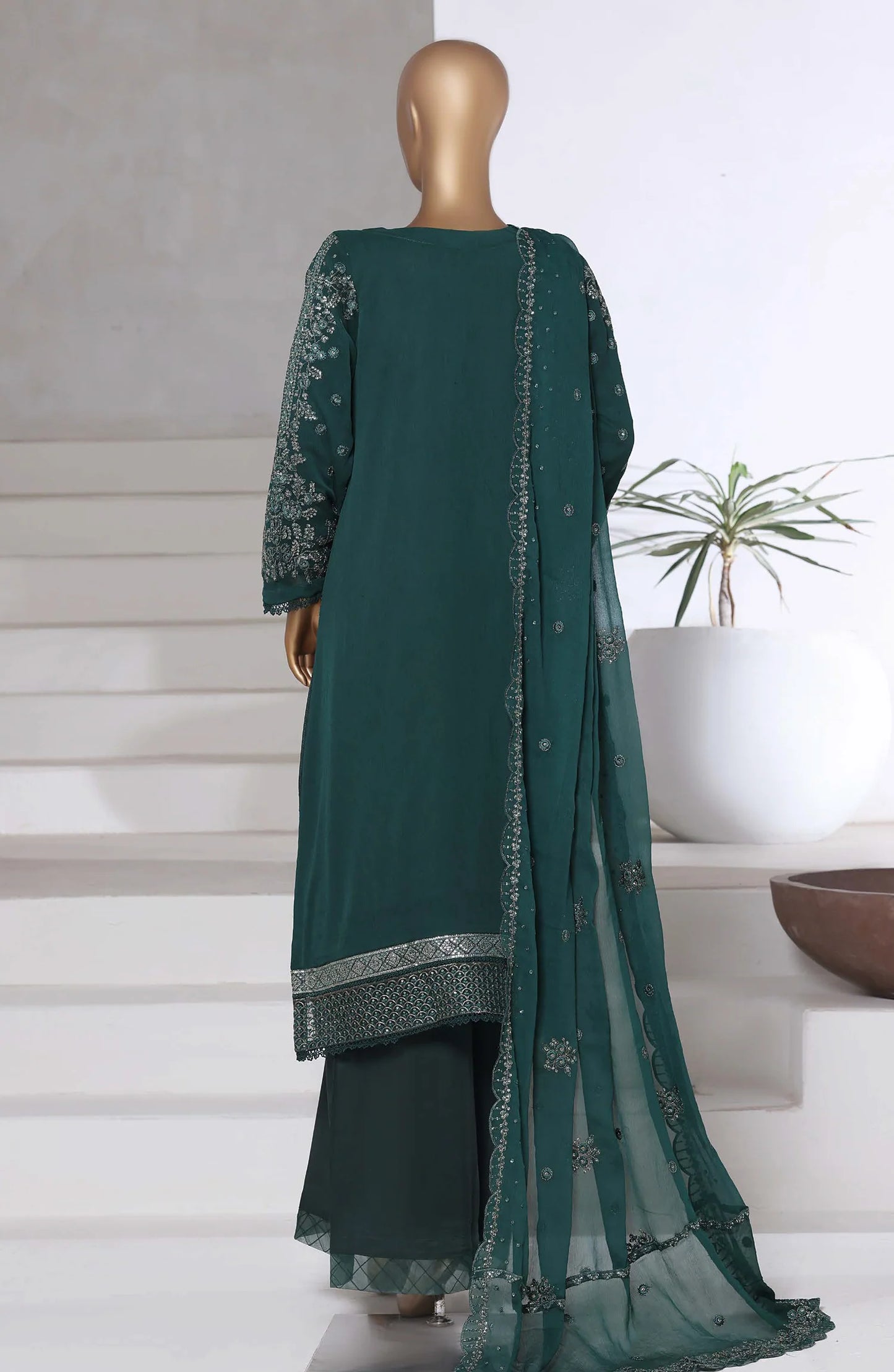 Sadabahar Afsanay Embroidered Chiffon Stitched - Luxe Chiffon Vol 14