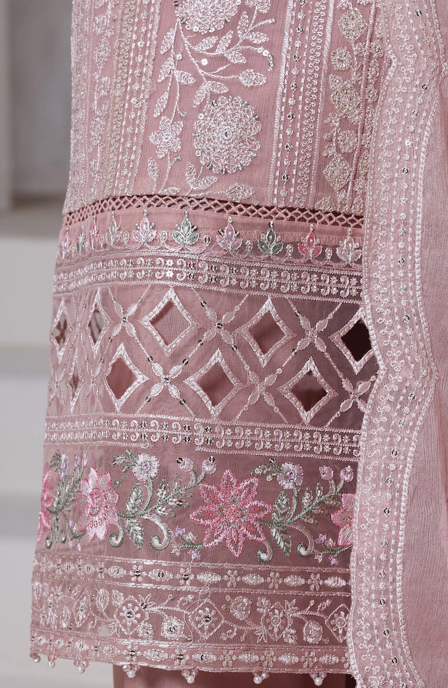 Sadabahar Afsanay Embroidered Chiffon Stitched - Luxe Chiffon Vol 14