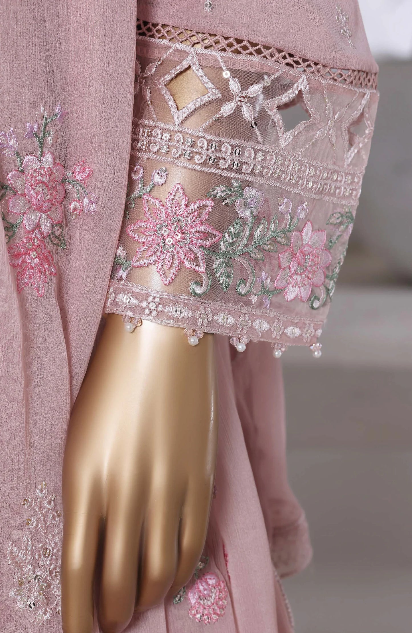 Sadabahar Afsanay Embroidered Chiffon Stitched - Luxe Chiffon Vol 14