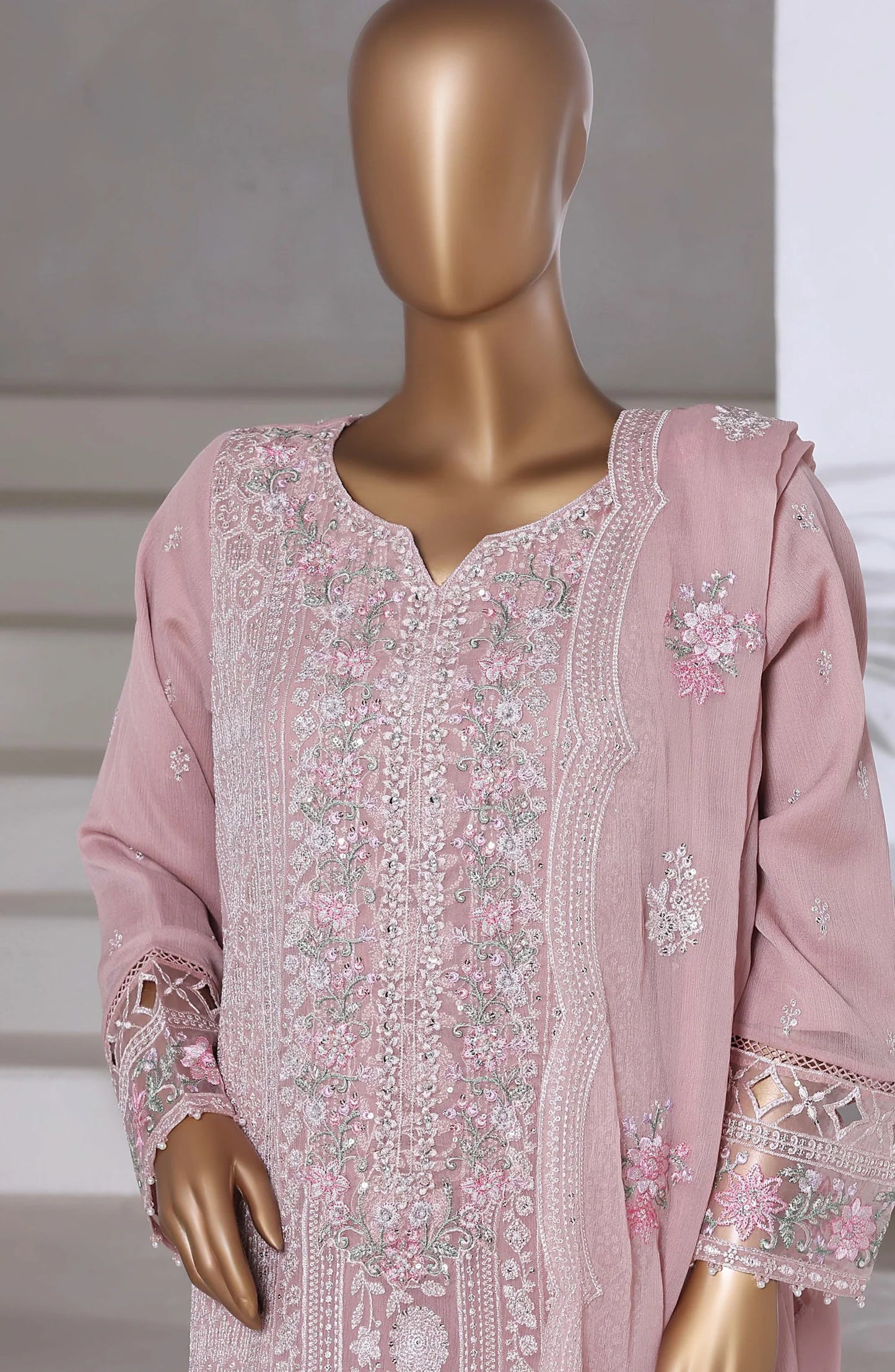 Sadabahar Afsanay Embroidered Chiffon Stitched - Luxe Chiffon Vol 14
