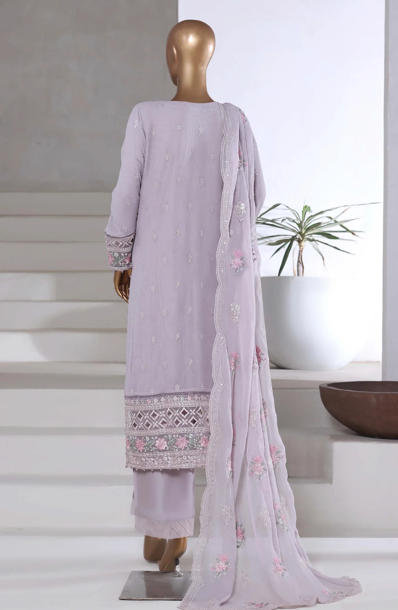 Sadabahar Afsanay Embroidered Chiffon Stitched - Luxe Chiffon Vol 14