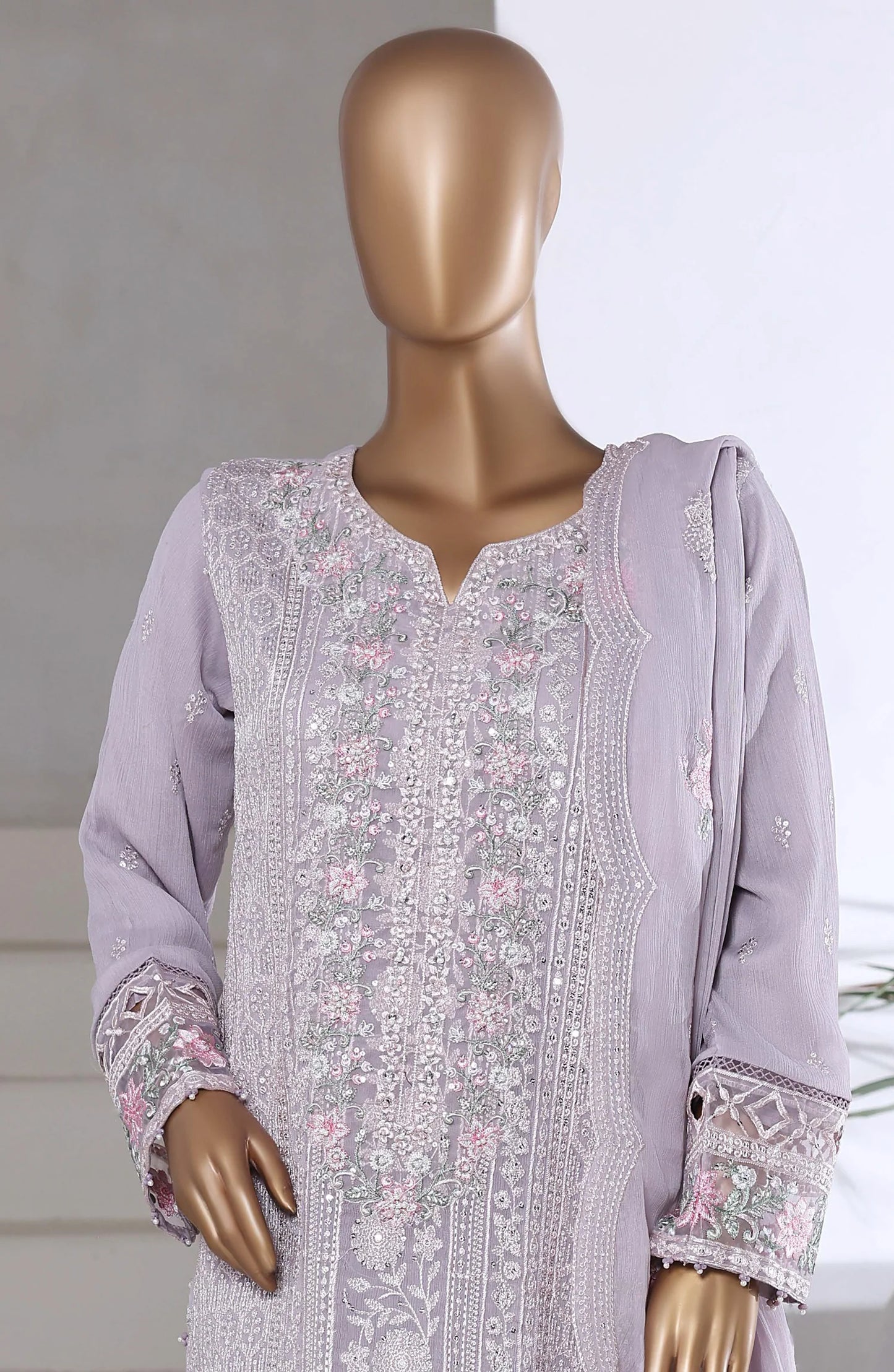 Sadabahar Afsanay Embroidered Chiffon Stitched - Luxe Chiffon Vol 14