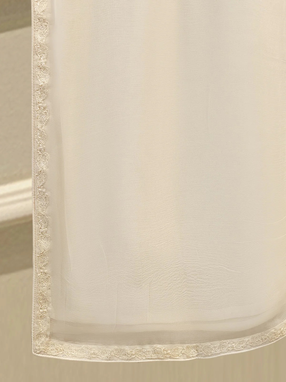 3 Piece - Pure Bamber Chiffon Embroidered Suit S112078