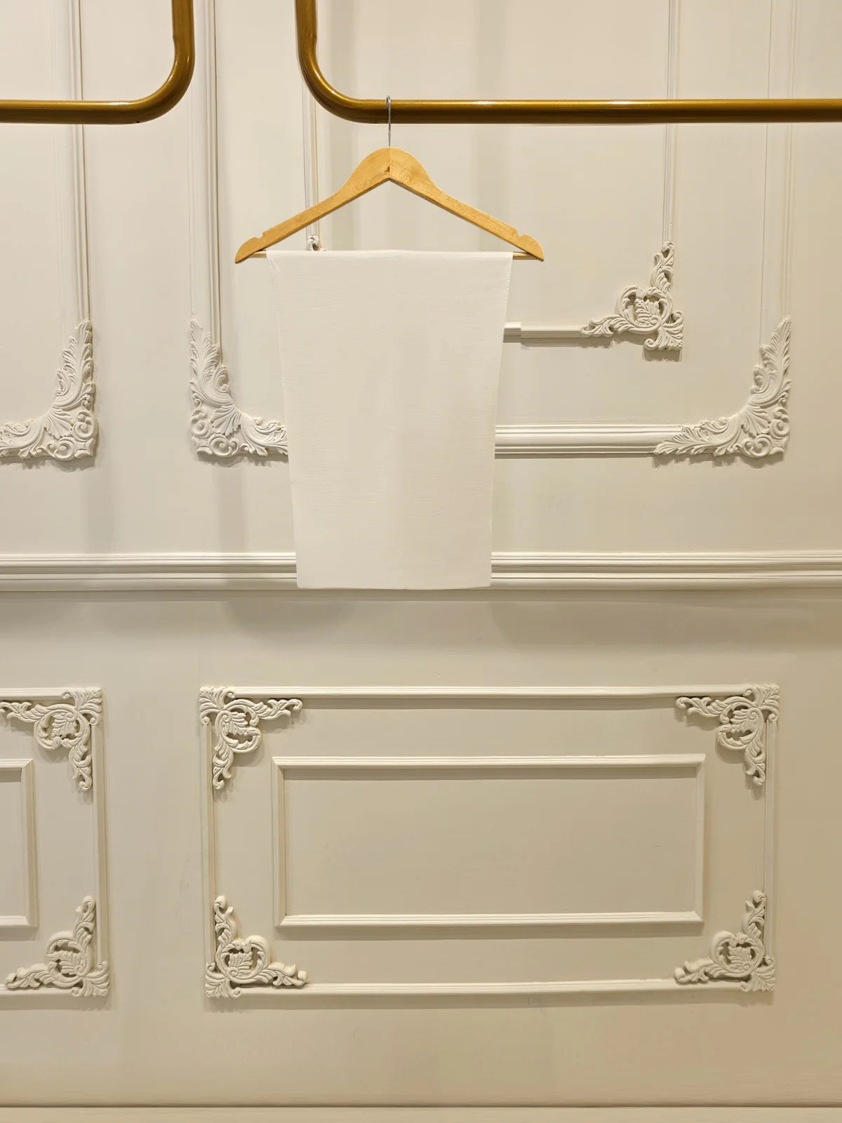 3 Piece - Pure Bamber Chiffon Embroidered Suit S112078