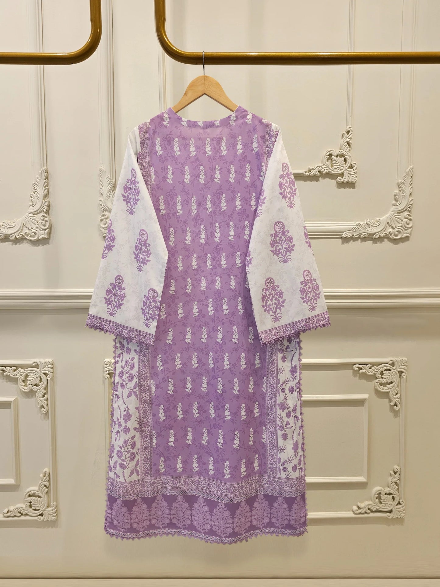 2 Piece - Digital Printed Embroidered Lawn Suit S112093