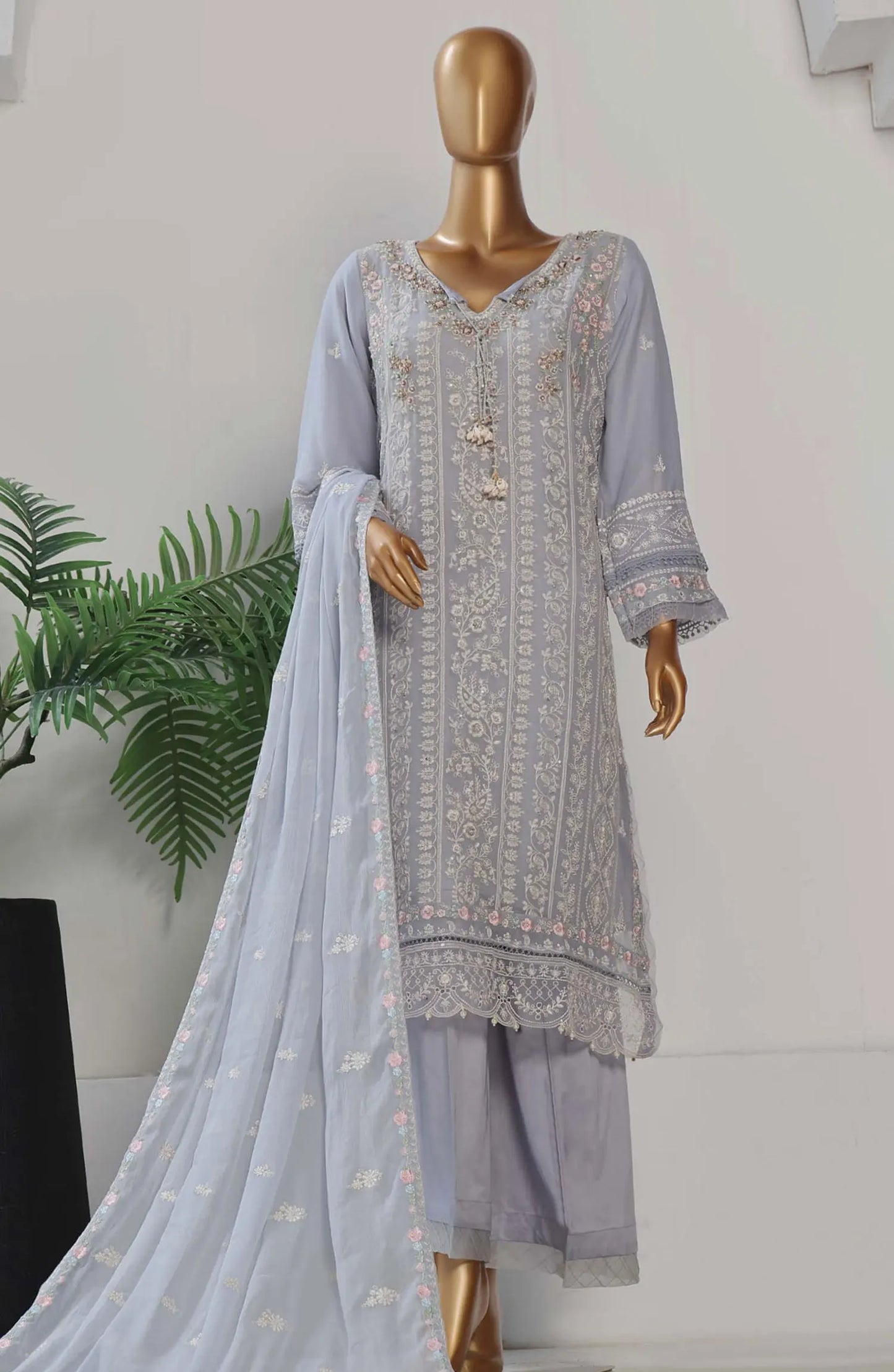 Sadabahar Afsanay Embroidered Chiffon Stitched - Luxe Chiffon Vol 13