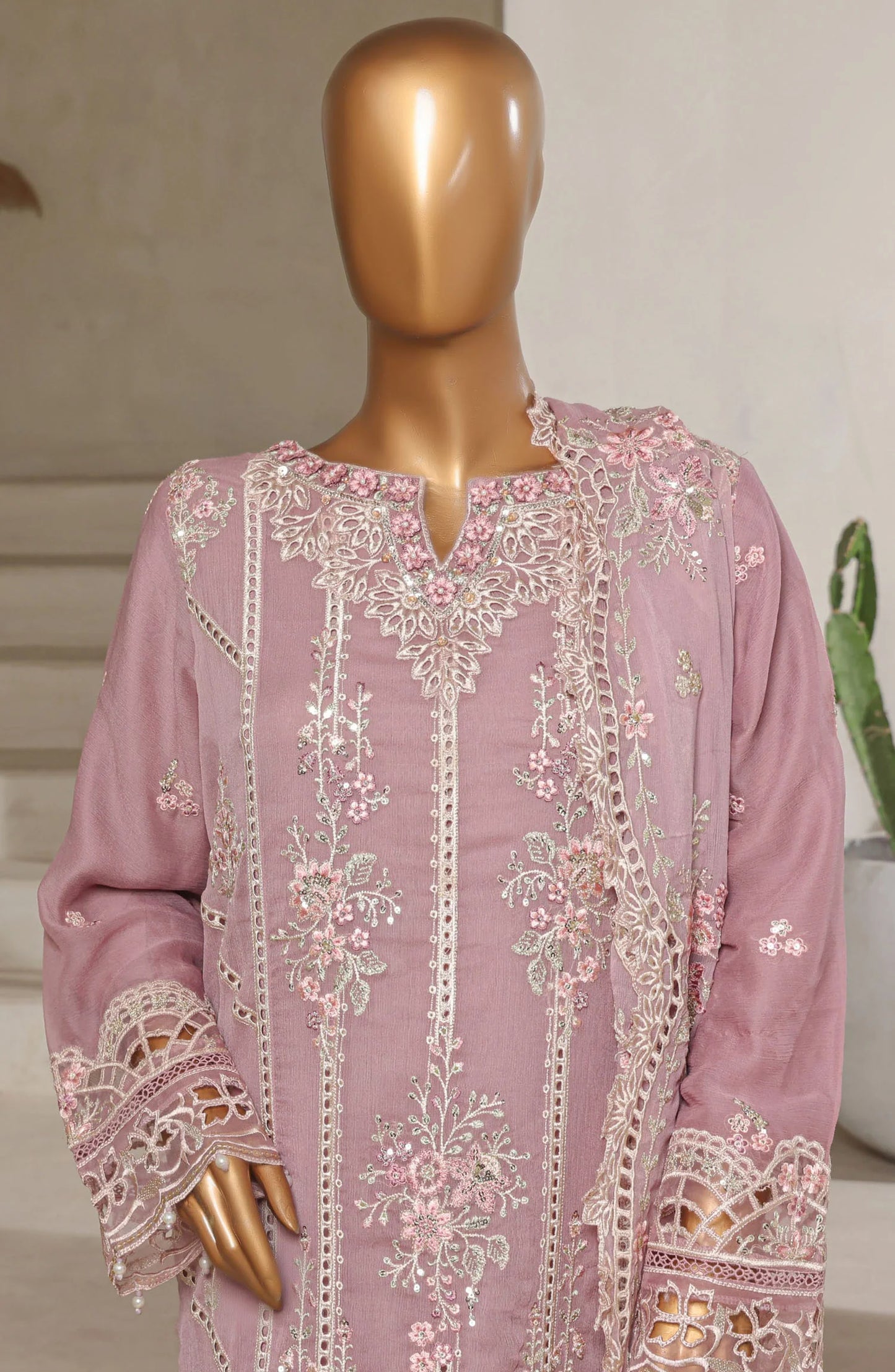 Sadabahar Afsanay Embroidered Chiffon Stitched - Luxe Chiffon Vol 13
